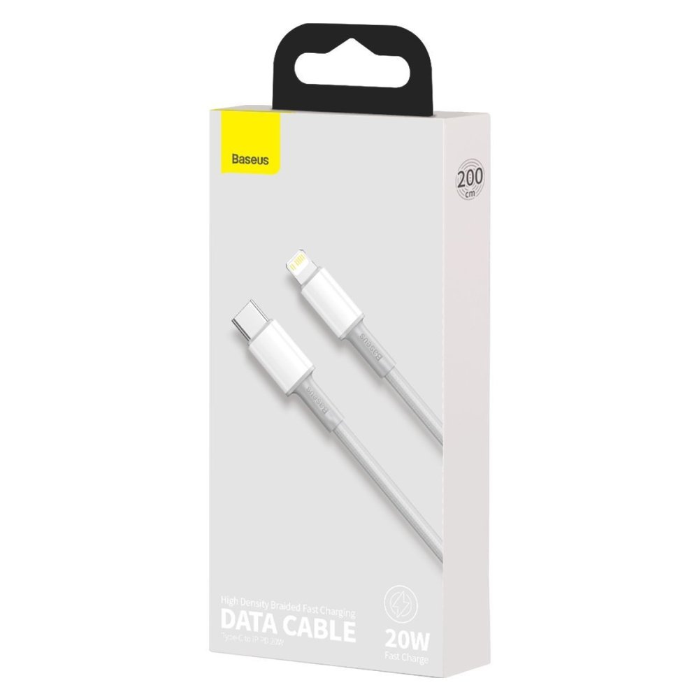USB-C to Lightning Cable Baseus CATLGD-A02 20W 2m White (3)