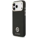 Guess iPhone 17 Pro Max Case Grained Strass Logo MagSafe, Black