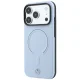 Mercedes Leather 3D MagSafe Case for iPhone 18 Pro / 17 Pro - Blue