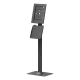 Maclean MC-924 B Tablet Floor Stand 12.4\"-13\", with Lock, Black