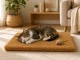 Self-Heating Mat for Dogs and Cats, Brown, 56x44 cm