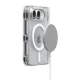 Spigen Ultra Hybrid Pro MagSafe Case for iPhone Duo, Clear / White