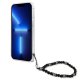 Guess Transparent Hardcase for iPhone 13 Pearl Black