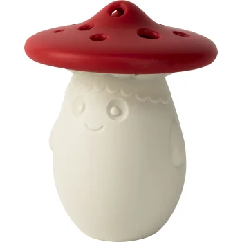 OTOTO Fun Guy Fridge Deodorizer Odour Absorber, Silicone, White / Red