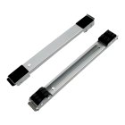 Adjustable Appliance Rollers for Heavy Furniture, 440 lbs Capacity Dolly, silver