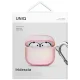 Uniq Iridescia Case for AirPods 4, Holo Pink