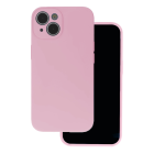 Apple iPhone 13 6.1'' Matt Silicone Color Case Cover, Pink