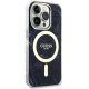 Guess iPhone 14 Pro Max Case Marble MagSafe, Black