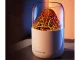 Ultrasonic Air Humidifier and Aroma Diffuser with LED Light, 300ml