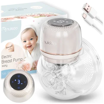 Nukido NK-963 Wearable Electric Breast Pump, 3 Phases, 210 ml