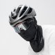 Wozinsky WKM-02B balaklava sejas maska motociklam un velosipēdam ar brillēm paredzētiem izgriezumiem – melna