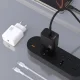 Dudao A27PCEU GaN USB-C Wall Charger 30W PD with USB-C Cable - White