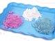 Kinetic sand with accessories, creative set \"Fast food\"