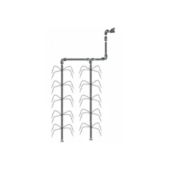 Non-Pressure Watering System KLASIKA SPIDER 4 (up to 40 Plants)