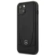 Mercedes Leather Urban iPhone 14 Plus Genuine Leather Hardcase, Black
