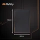 Ruhhy 26185 Entrance Doormat 90x60cm, Black