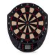 Electronic Dartboard 41 cm with LCD Scoreboard, 26 Games, 6 Soft Tip Darts Included