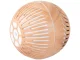 Air Humidifier and Aroma Diffuser with RGB LED Night Light, Light Brown