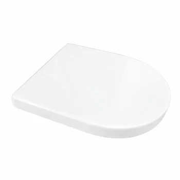 Soft Close Universal Toilet Seat Quick Release 36x46 cm, White