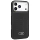 Audi iPhone 17 Pro Case GT Synthetic Leather MagSafe, Black