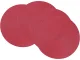 Round Woven Placemat, 38 cm, Red