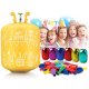 Ricokids 0.42m3 Helium Cylinder with 50 Balloons and Ribbon