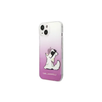 Karl Lagerfeld Choupette Fun Case for iPhone 14 Pro Max Pink