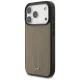 Mercedes iPhone 17 Pro Case Leather The Move MagSafe, Beige