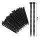 Flexible Garden Edging 20m with 60 Pegs, Black