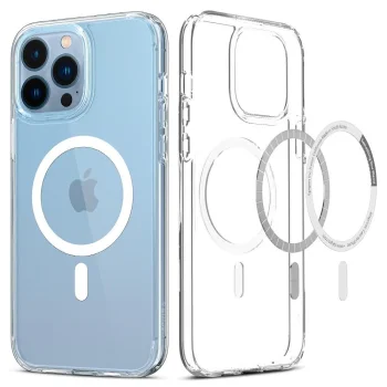 Spigen Ultra Hybrid Magsafe Case for iPhone 13 Pro (6.1"), White / Clear