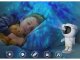 Ночник проектор звездного неба Астронавт лазерный LED светильник...