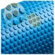 4FIZJO PENTAGRAM Masāžas Jogas Fitnesa Pilates EVA Putu Rullis 45cm, Zils | Massage Fitnes Pilates Foam Grid Roller