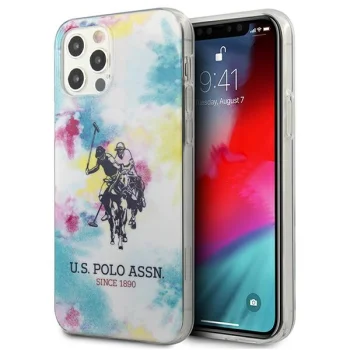 Apple iPhone 12 Pro Max 6.7'' US Polo Tie & Dye Collection Case Cover (USHCP12LPCUSML), Multicolor
