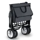 Humberg Hm-511 Folding Garden Cart with Net, 80L