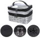 Kosmetyczka Kuferek Travel Cosmetic Case, Silver