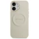 Guess Peony Hot Stamp MagSafe iPhone 17 Case - Beige