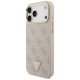 Guess 4G Triangle Logo & Big Strap Metal Buttons MagSafe Phone Case Cover iPhone 17 Pro Max - Pink