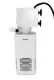 Internal Aquarium Filter 400L/h JY-400F for Small Fish Tanks
