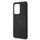 Guess GUHCS69LS4GBK S20 Ultra G988 black/black hard case Silicone 4G Tone On Tone