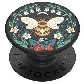 Popsockets 2 Bee Boho Phone Holder and Stand - Black