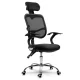 Sofotel Ryga Micro-Mesh Office Chair, Black