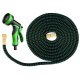 Expandable Garden Hose 20m with Brass Fittings and 10-Function Spray Nozzle