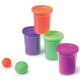 Plastic pastry mass Creativ 4x114g 4 colors neon Maped