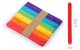 Jumbo Wooden Craft Sticks for DIY Projects 50 pcs, Colored