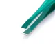 Nghia Export T-01 Slanted Cosmetic Tweezers, Green