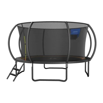 MERACH MR-2429B3 Trampoline 4.5 m with Safety Net and Ladder