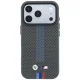 BMW M Quadrille Kevlar Tricolor MagSafe Case for iPhone 18 Pro Max / 17 Pro Max, Dark Gray