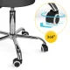 4FIZJO PURE Swivel Massage Stool, Black