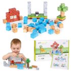 Magnetic Blocks Building Cubes for Kids 87 Piece STEM Construction Toy Set