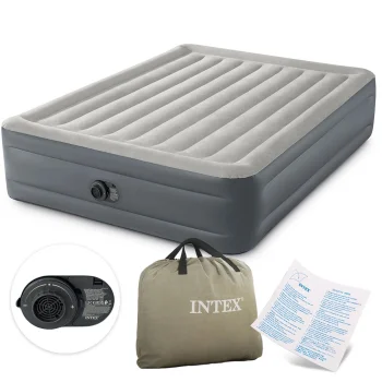 Pripučiamas čiužinys Intex 64126ND 203 x 152 x 46 cm su integruota pompa